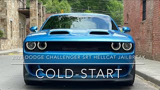 2023 Dodge Challenger SRT Hellcat Jailbreak ColdStart [upl. by Atwekk239]