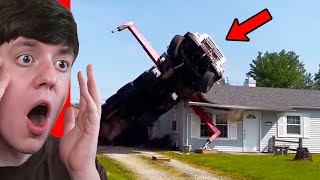 Truck Almost Destroys House [upl. by Herminia634]