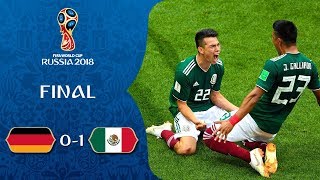 ALEMANIA vs MÉXICO  Rusia 2018  Narrando amp Comentando [upl. by Marcel375]