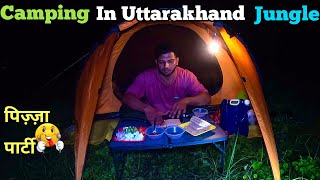 Rainy Weather Camping In Uttarakhand Mountain  Uttarakhand Mountain Camping In IndiaYatrawithAD [upl. by Eilujna]