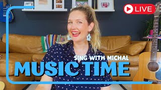 Sing Along with Michal  Live Kids Music  Preschool Learning  Fairies Dinosaurs  More [upl. by Monahon]