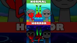 Incredibox Sprunki Everyone Is SpongeBob 🧽 Normal VS Horror Versions [upl. by Rambow]