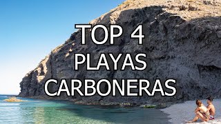 TOP 4 PLAYAS DE CARBONERAS [upl. by Zumwalt]