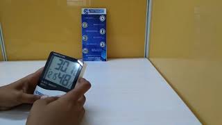 HTC1 ThermoHygrometer Instrukart [upl. by Isabelita701]