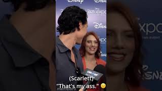 this Tom Hiddleston moment will go down in history shorts tomhiddleston scarlettjohansson [upl. by Watters]