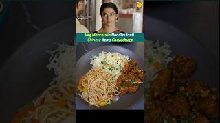 vegmanchurian noodles gobimanchurian tamanna prabhudeva [upl. by Neeoma]