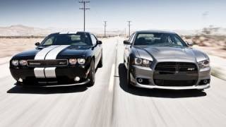 2012 Dodge Charger SRT8 vs 2011 Dodge Challenger SRT8 392  Track Tested  Edmundscom [upl. by Natalie]