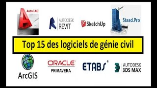 Top 15 logiciels de génie civil avec liens de téléchargement [upl. by Yllut]