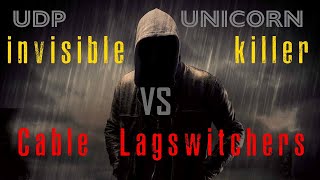 UDP UNICORN VS Cable Lagswitchers [upl. by Darrej88]