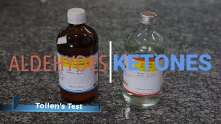 Aldehydes and Ketones Tollens Test [upl. by Ahcsat63]