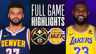 NUGGETS at LAKERS  FULL GAME HIGHLIGHTS  February 8 2024 [upl. by Hubble]