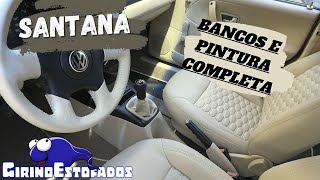 INTERIOR PERSONALIZADO CARAMELO  VW Santana  Jetta [upl. by Rufus94]