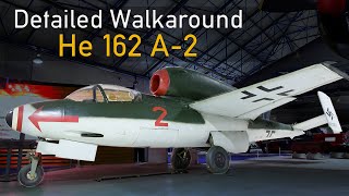 Heinkel He 162  Detailed Walkaround [upl. by Harv]