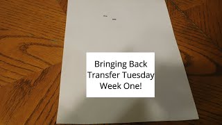 Bringing Back Transfer Tuesday Week One [upl. by Sears]