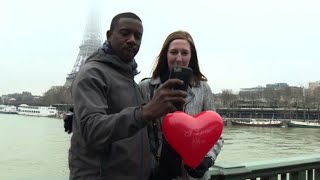 SaintValentin Paris destination privilégiée des amoureux [upl. by Oizirbaf]