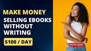 How to Make Passive Income Selling ebooks on Amazon  Without Writing [upl. by Ecinad]