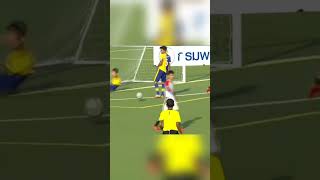 Incredible ghost goal goalless celebration [upl. by Gasper]