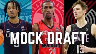 2024 NBA MOCK DRAFT  Post Lottery Edition [upl. by Bonnice148]