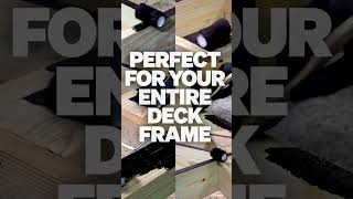 The NEW FastenMaster Deck Frame Coating is perfect for your entire deck frame [upl. by Dajma]