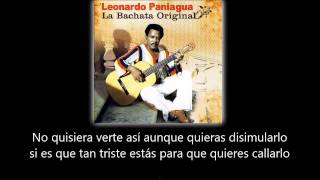 Leonardo Paniagua ft Aventura  Chiquitita lyric  letra [upl. by Akin]