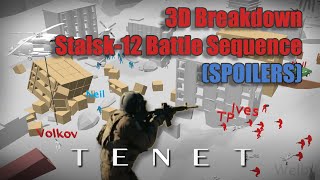 TENET  Stalsk12 Battle Sequence  3D Breakdown [upl. by Juana302]