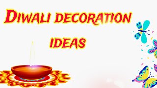 simple Diwali decoration ideas waste material craft  diy Diwali decoration ideas [upl. by Sari]