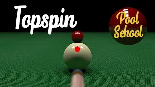 How to play with Topspin in Pool  Pool School [upl. by Omarr]