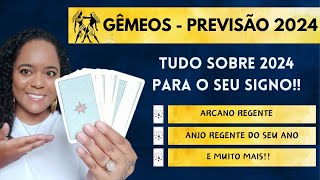 ♊ GÊMEOS 2024  PREVISÃO COMPLETA COM TAROT [upl. by Yelich]