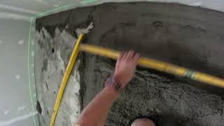 How to Slurry Your Floor Before Screeding [upl. by Alilad553]