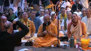 Kirtan Mela Nama Yagna with HH Bhakti Bringa Govinda Swami 30082011 in Germany [upl. by Gitlow]