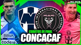 ASÍ FUE LA VICTORIA de MONTERREY SOBRE INTER MIAMI ¡ADIÓS MESSI de la CONCACHAMPIONS [upl. by Rycca169]