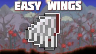 How to Find Wings in Terraria Mobile 1449 in 30 Seconds  Wings Seed Terraria Mobile [upl. by Hasen]