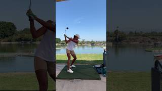 📍Water Driving Range The Islands Golf Center in Anaheim CA DrivingRange GolfSwing GolfGirl [upl. by Odrareve]