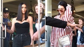 Kim Kardashian Says Its True She Can Smell Cavities At Happy Hour With Kendall [upl. by Thorlie]