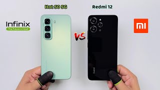 Infinix Hot 50 5G vs Xiaomi Redmi 12  Speed Test [upl. by Arnst]