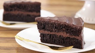 Chocolate Cake Recipe  How to Make Chocolate Cake [upl. by Eisen]