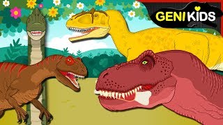 Dino Adventure Jurassic World Fallen Kingdom Dinosaurs Compilation ★ GeniAdventure [upl. by Fredella]