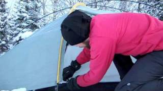 Tarptent Scarp 1 In The Snow [upl. by Paloma]