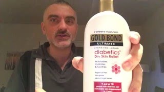 Review of Gold Bond Ultimate Lotion for Diabetics [upl. by Retsam]