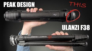 Peak Design vs Ulanzi F38  Best Travel Tripod 2023 [upl. by Kronfeld]