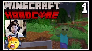 Casual Player Tries Minecraft Hardcore 100 Days Attempt 5 Session 1 [upl. by Mcgrath]