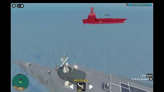 Military tycoon in Roblox glitch Did I just spawn two ships at a time [upl. by Koziarz659]