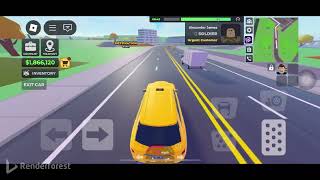 Roblox taxi boss gameplay part 69 [upl. by Enelaehs8]