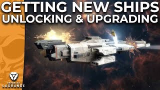 How To Unlock amp Upgrade Ships  Infinite Lagrange [upl. by Suedaht266]