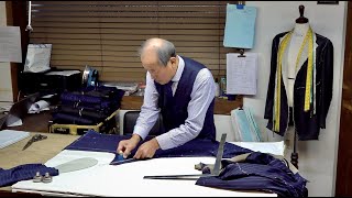 Process of Making Bespoke Suit by Korean Skilful Tailor [upl. by Ylurt868]