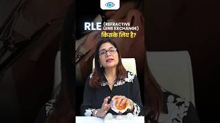 Who is the Right Candidate for Refractive Lens Exchange RLE Surgery Insights from Dr Seema Behl [upl. by Enyr530]