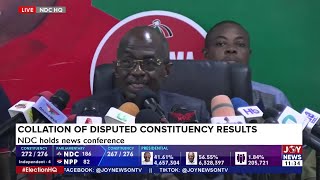 NDC Press Conference What is happening reflects the hallmark of the NPPs impunity – Asiedu Nketia [upl. by Nate]