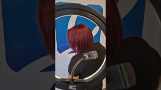 copper to Red hair transformation colorist capcut ringlight rap hiphop album lyrics [upl. by Attaynek]