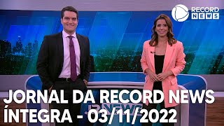 Jornal da Record News  03112022 [upl. by Lionello150]