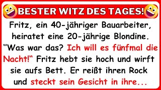 🤣 BESTER WITZ DES TAGES Eine 20jährige heiße blonde Braut will es fünfmal die Nacht aber es [upl. by Ahasuerus]